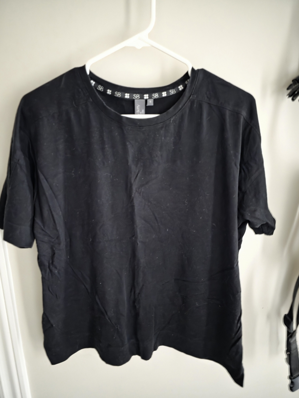 Sweaty Betty Black Short Sleeve Tee